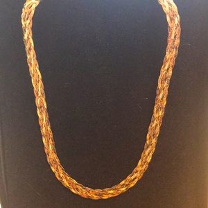 Woven Technibond necklace